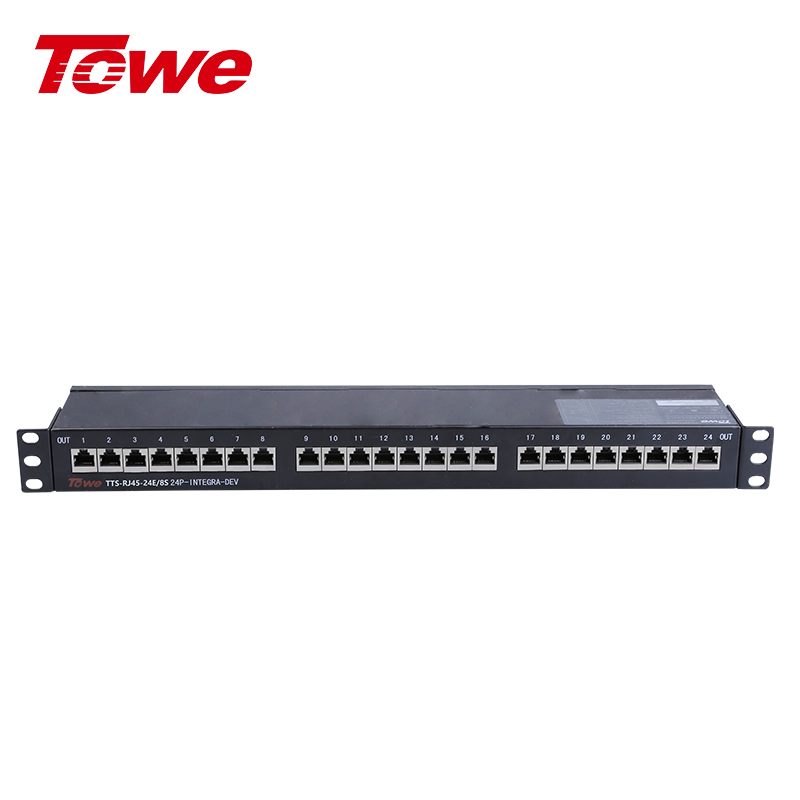 100M RJ45系列以太网络通讯线路电涌保护器 TTS-RJ45-24E/4S